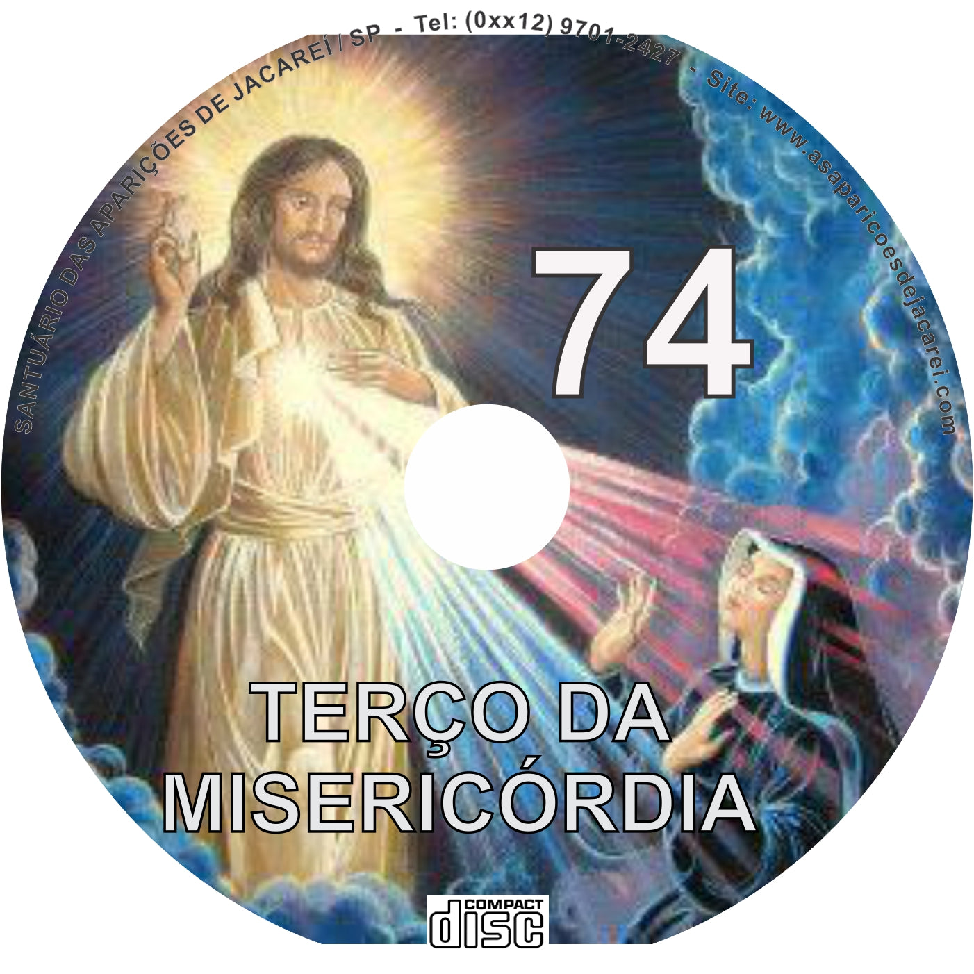 CD Terço da Misericórdia 74 CD Terço da Misericórdia 74